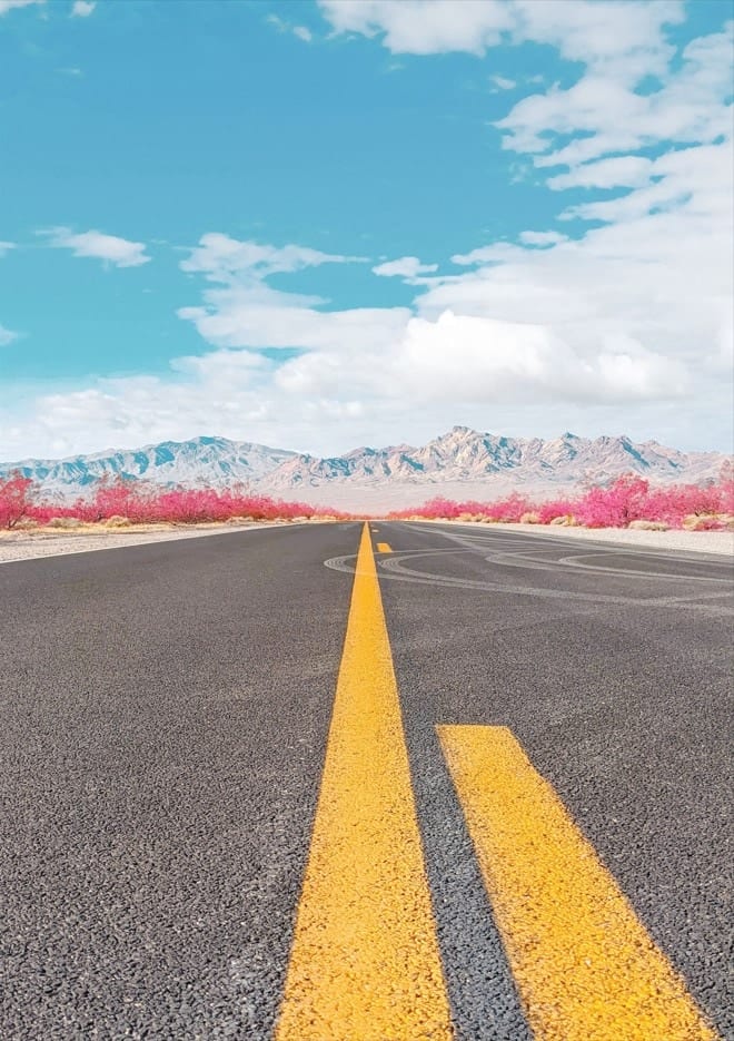 Road To Death Valley By Tom Windeknecht