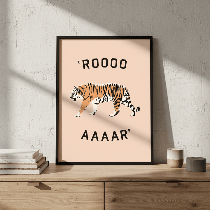 Roar by Florent Bodart wall - art - picture - poster