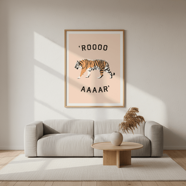 Roar by Florent Bodart wall - art - picture - poster