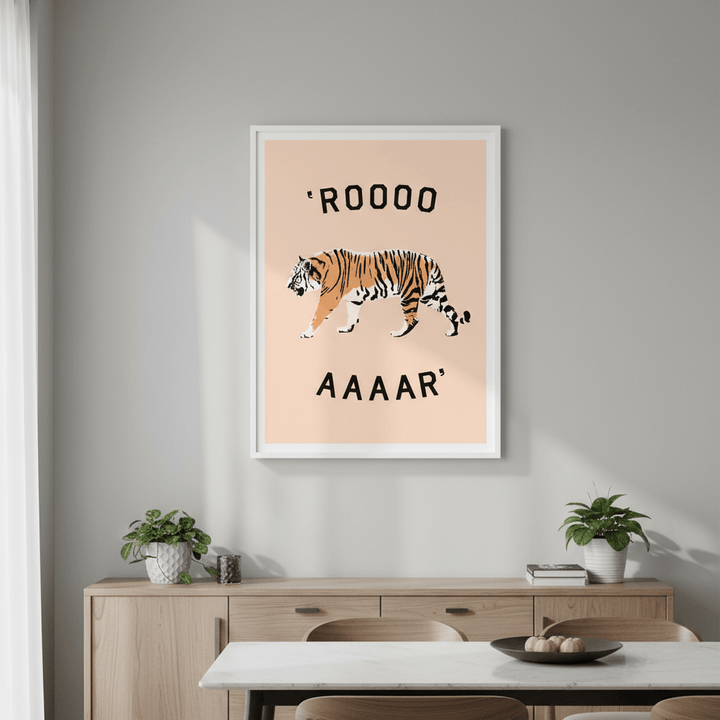 Roar by Florent Bodart wall - art - picture - poster