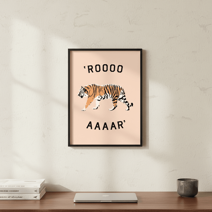 Roar by Florent Bodart wall - art - picture - poster