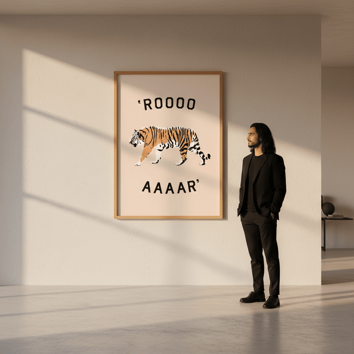 Roar by Florent Bodart wall - art - picture - poster
