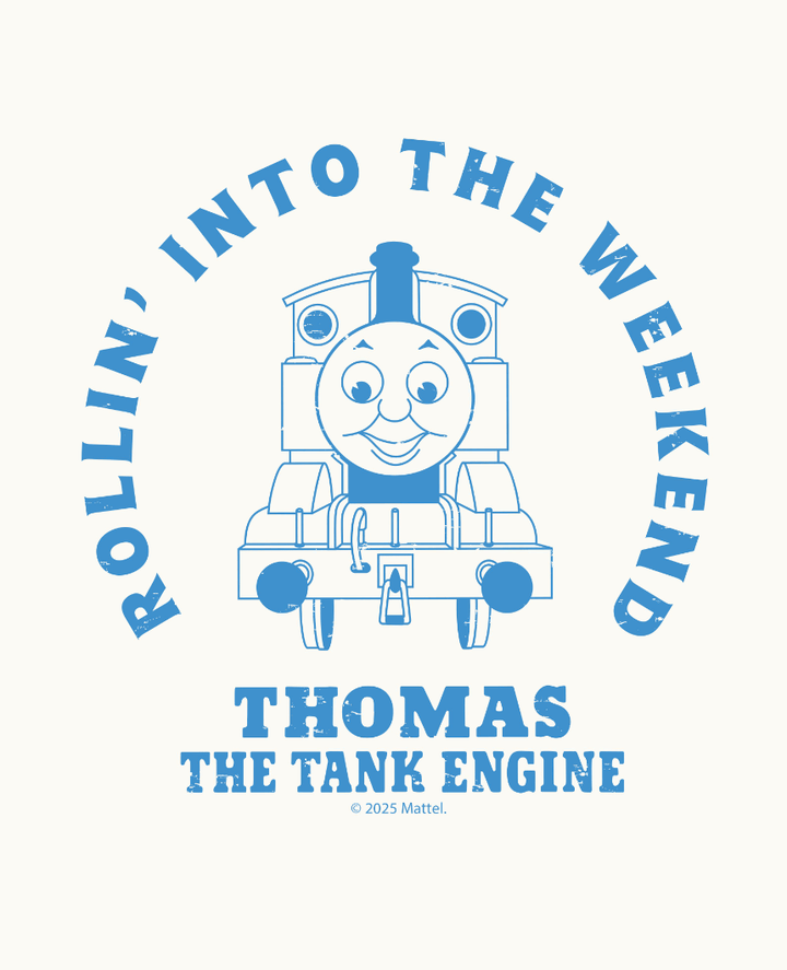 Rollin into the Weekend Thomas the Tank Engine Print frame