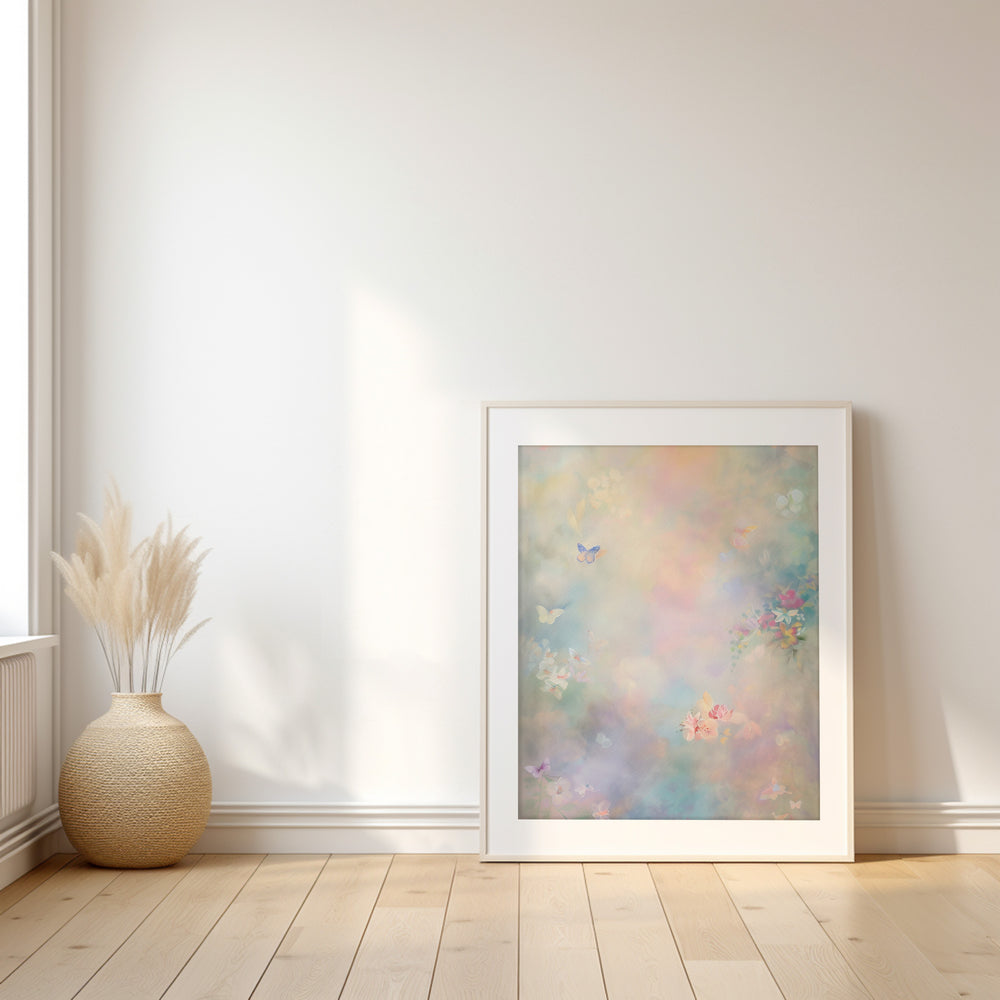 It was all a Dream Kids Abstract Painting.gallery wall,livingroom,timber border