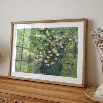 Roses 1889 by Vincent van Gogh wall - art - picture - poster