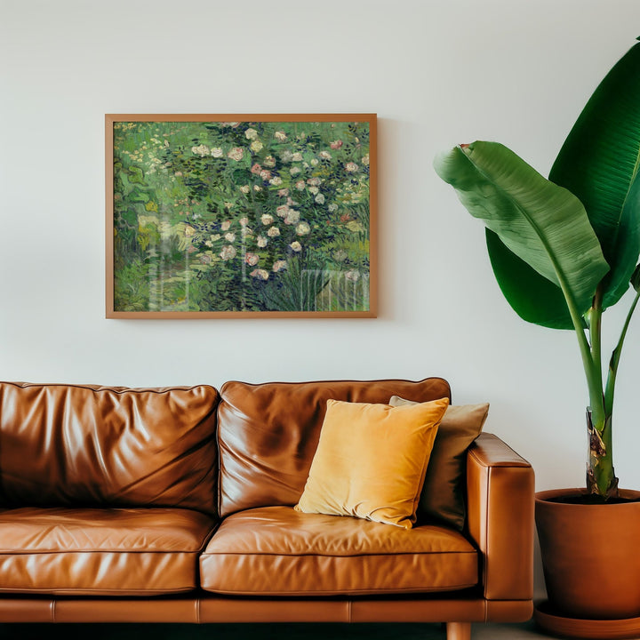 Roses 1889 by Vincent van Gogh wall - art - picture - poster