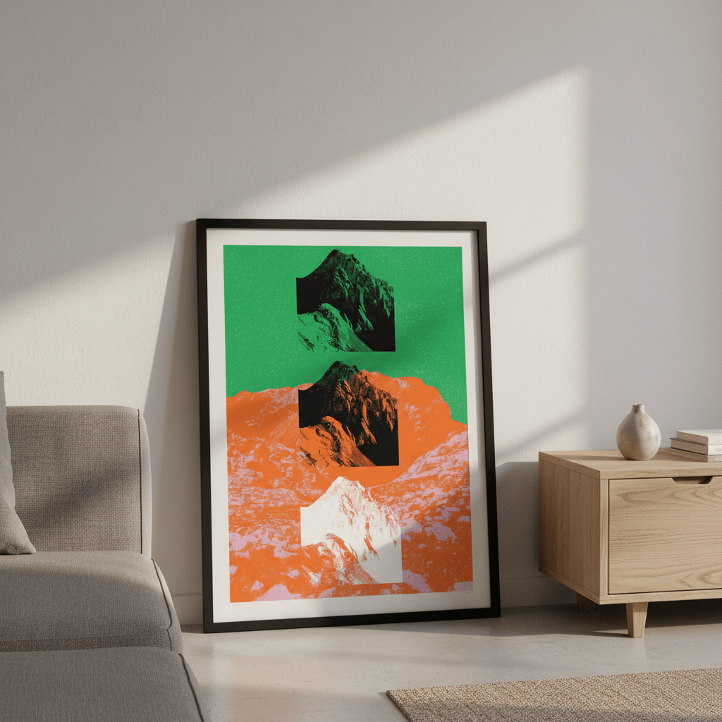 Rounded Head by Dusan Lilic wall - art - picture - poster