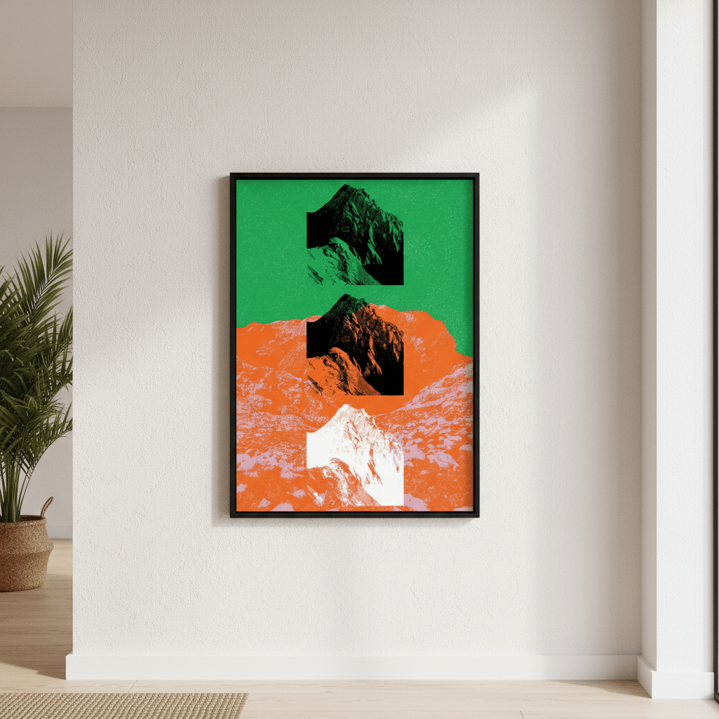 Rounded Head by Dusan Lilic wall - art - picture - poster