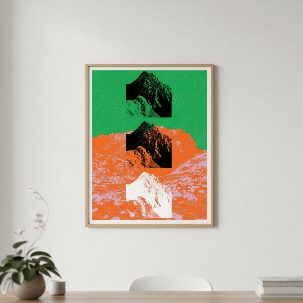 Rounded Head by Dusan Lilic wall - art - picture - poster