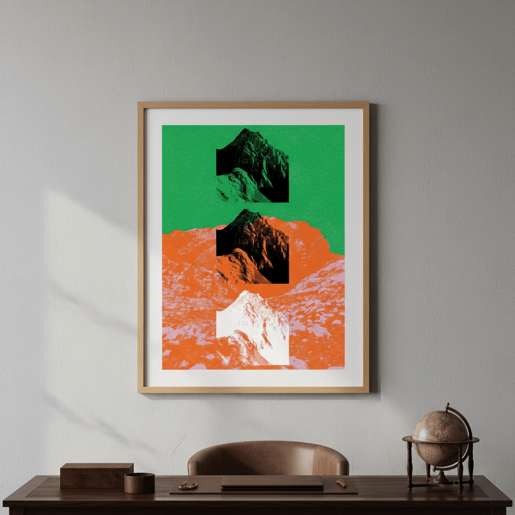Rounded Head by Dusan Lilic wall - art - picture - poster