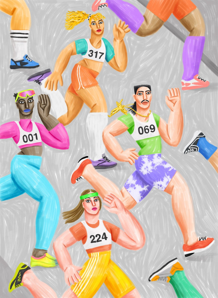 Running by Cédric Pierre-Bez,frame