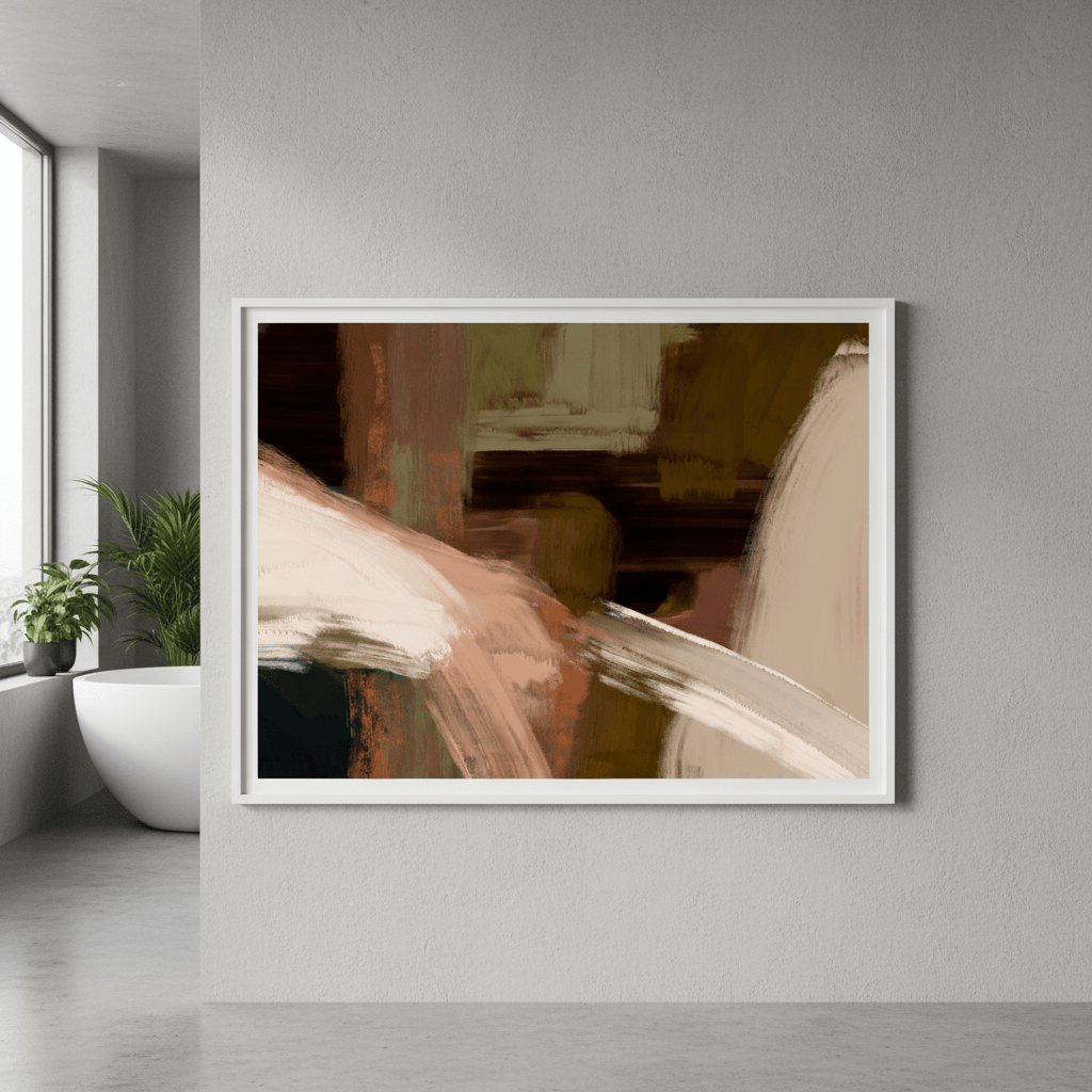 Rust and Black by Julia Cheney wall - art - picture - poster