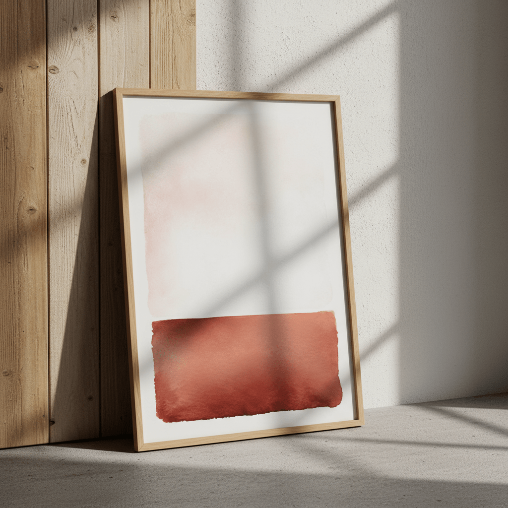 Rust Rothko by Deer Muskeeter wall - art - picture - poster