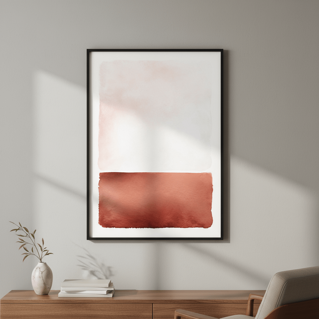 Rust Rothko by Deer Muskeeter wall - art - picture - poster