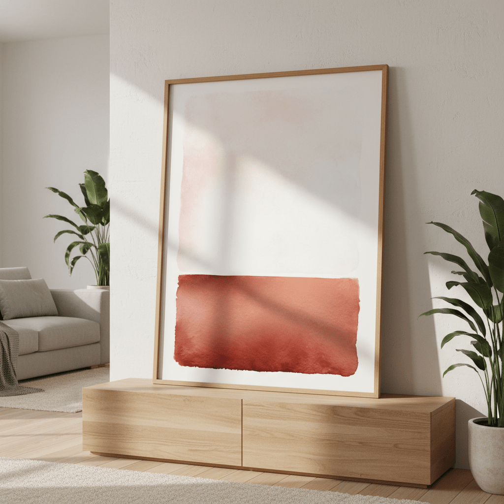 Rust Rothko by Deer Muskeeter wall - art - picture - poster