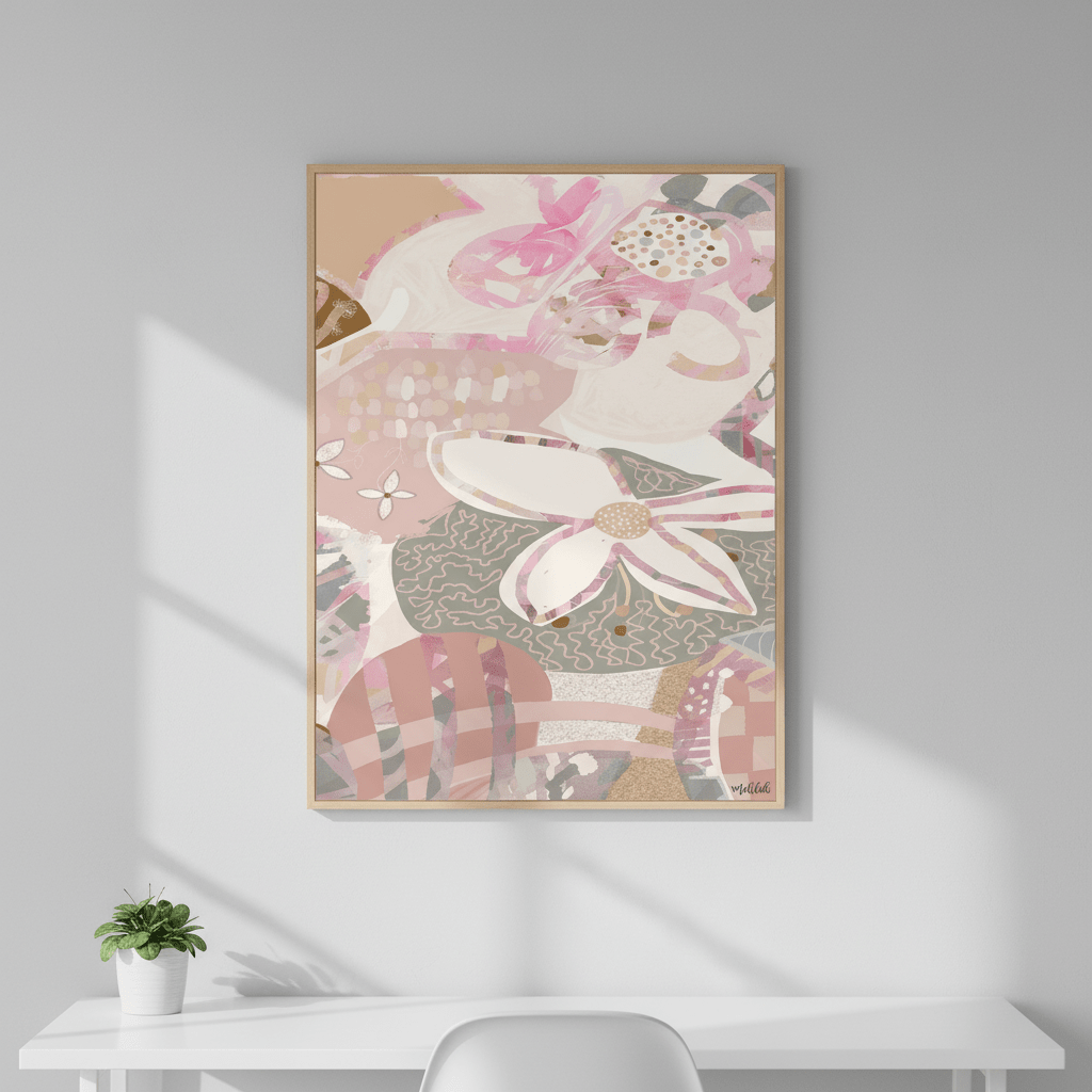 Sacred Bloom by Inkheart Designs wall - art - picture - poster