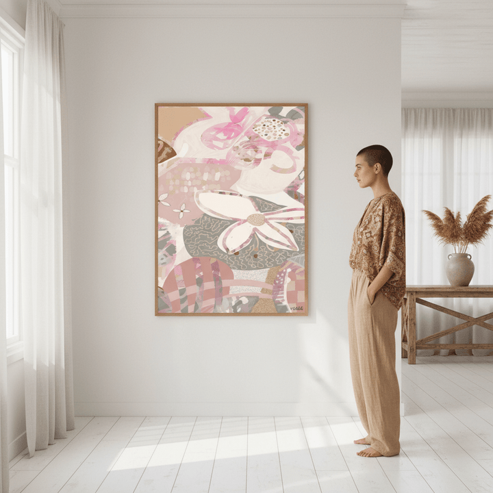 Sacred Bloom by Inkheart Designs wall - art - picture - poster