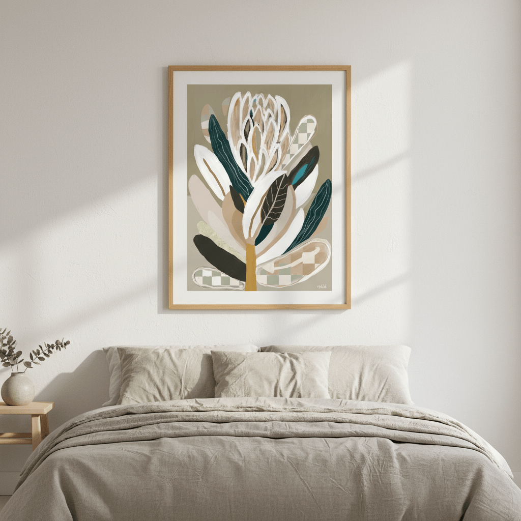Sage Protea by Inkheart Designs wall - art - picture - poster