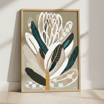 Sage Protea by Inkheart Designs wall - art - picture - poster