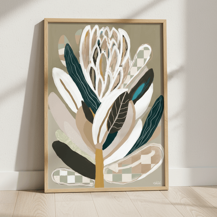 Sage Protea by Inkheart Designs wall - art - picture - poster