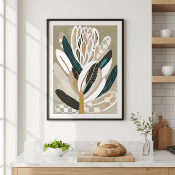 Sage Protea by Inkheart Designs wall - art - picture - poster