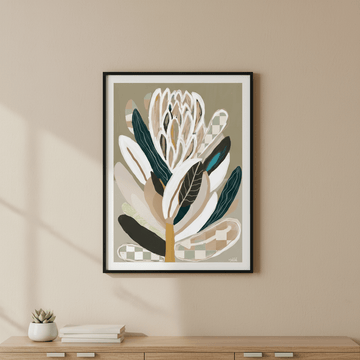 Sage Protea by Inkheart Designs wall - art - picture - poster