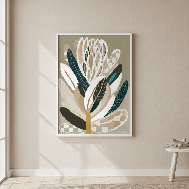 Sage Protea by Inkheart Designs wall - art - picture - poster