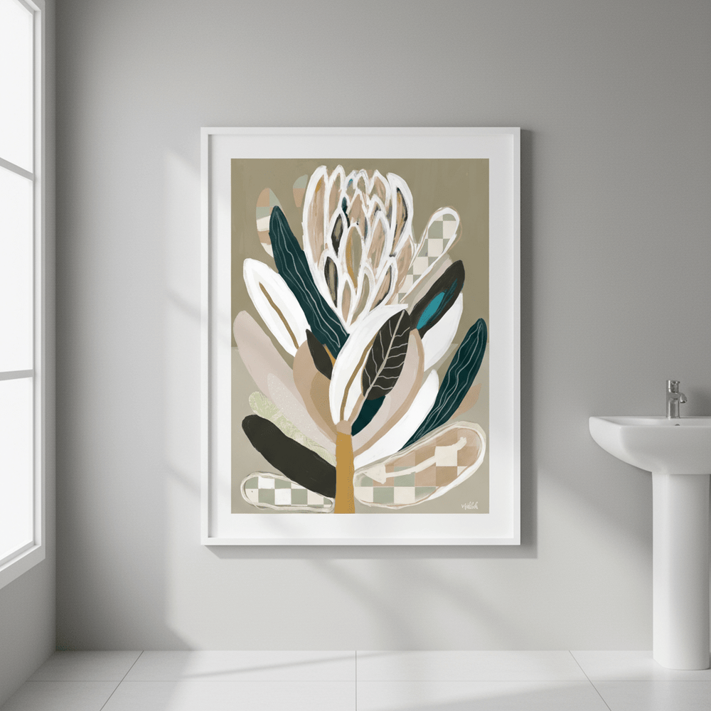 Sage Protea by Inkheart Designs wall - art - picture - poster