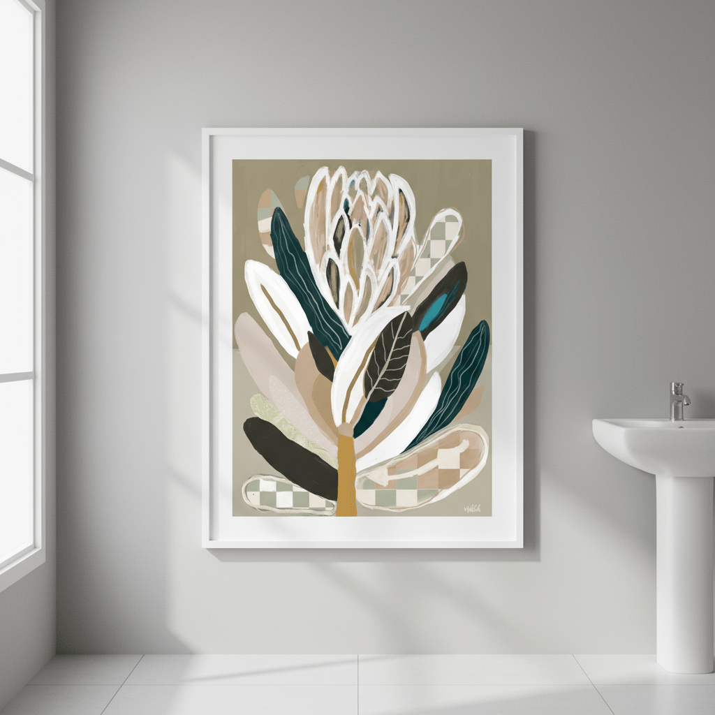 Sage Protea by Inkheart Designs wall - art - picture - poster