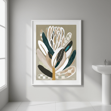 Sage Protea by Inkheart Designs wall - art - picture - poster