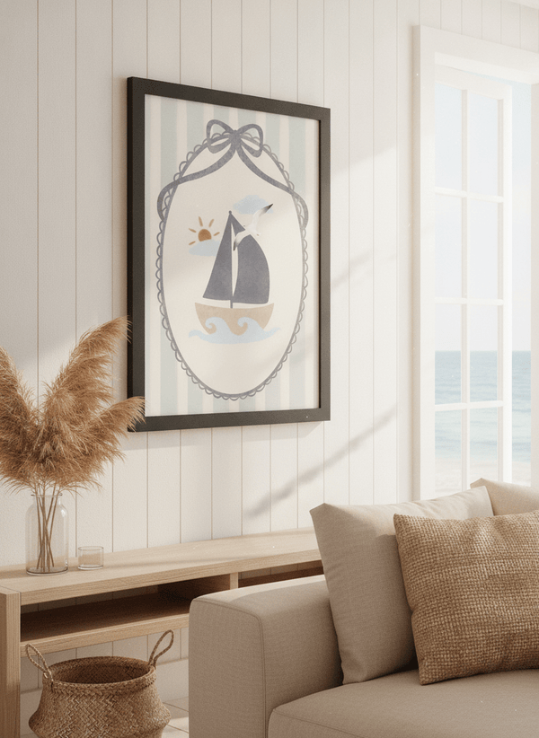 Sailboat By Lisen Vennesland