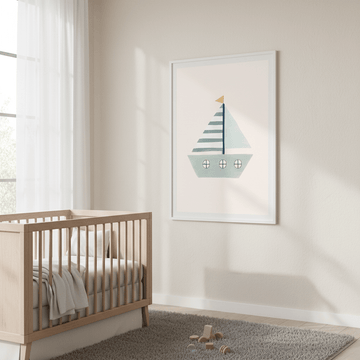 Sailboat by Menina Lisboa wall - art - picture - poster