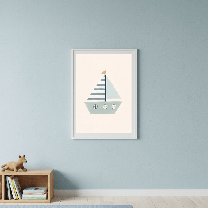 Sailboat by Menina Lisboa wall - art - picture - poster