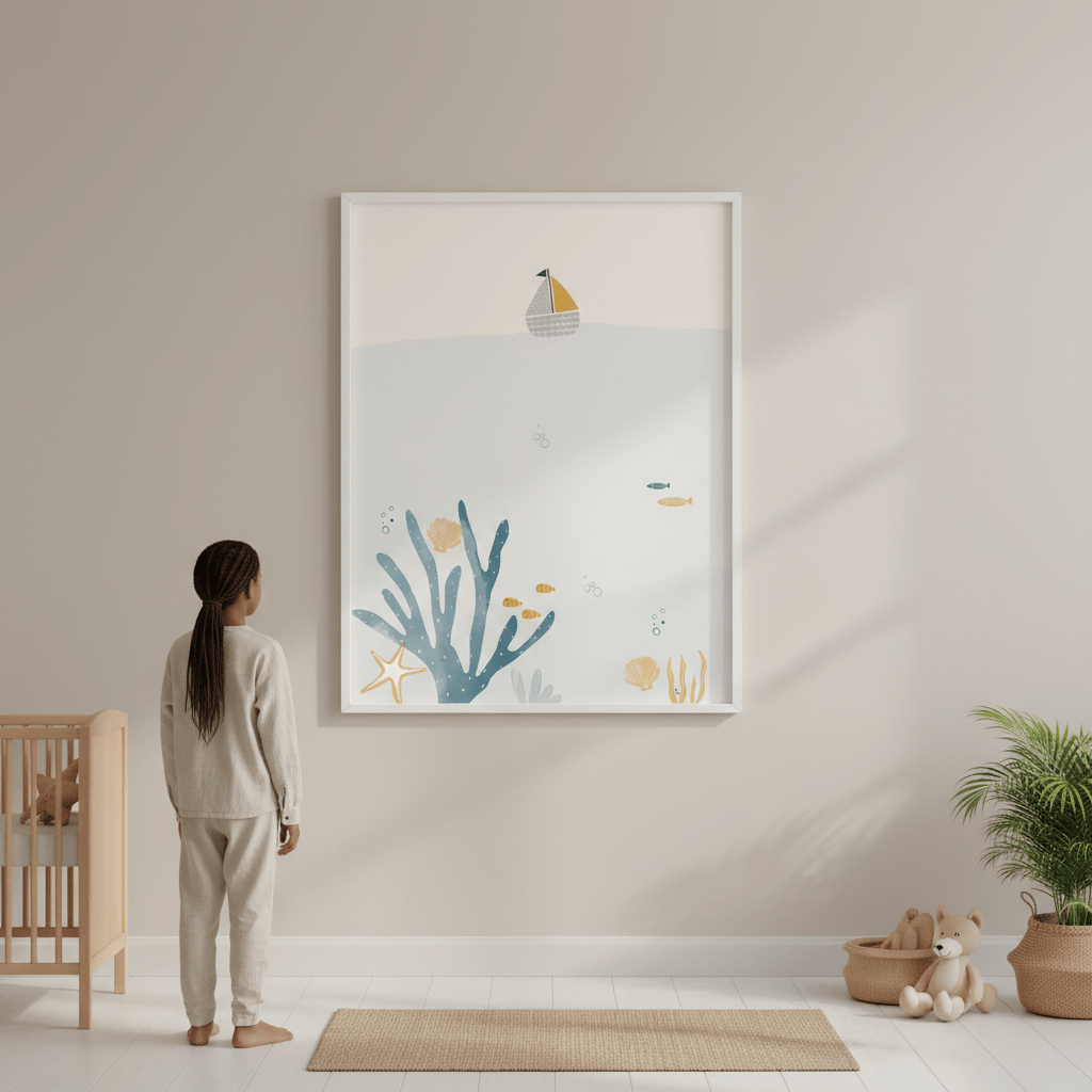 Sailing Boat by Menina Lisboa wall - art - picture - poster