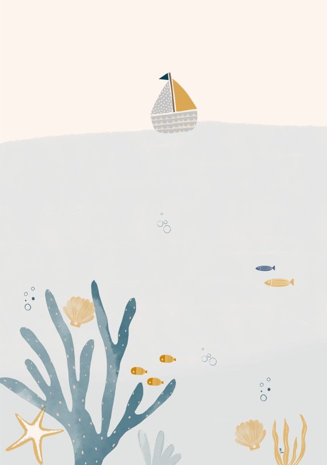 Sailing Boat by Menina Lisboa