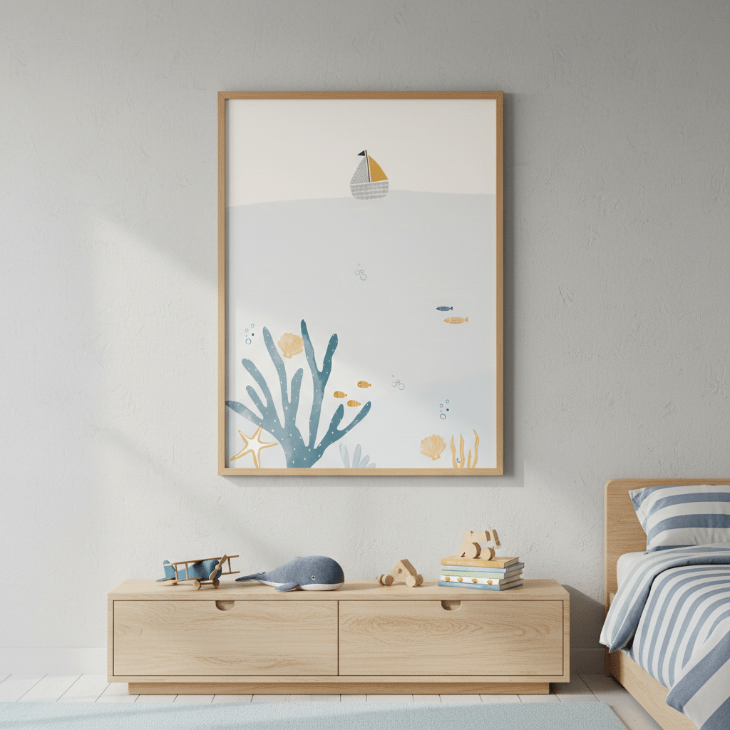 Sailing Boat by Menina Lisboa wall - art - picture - poster