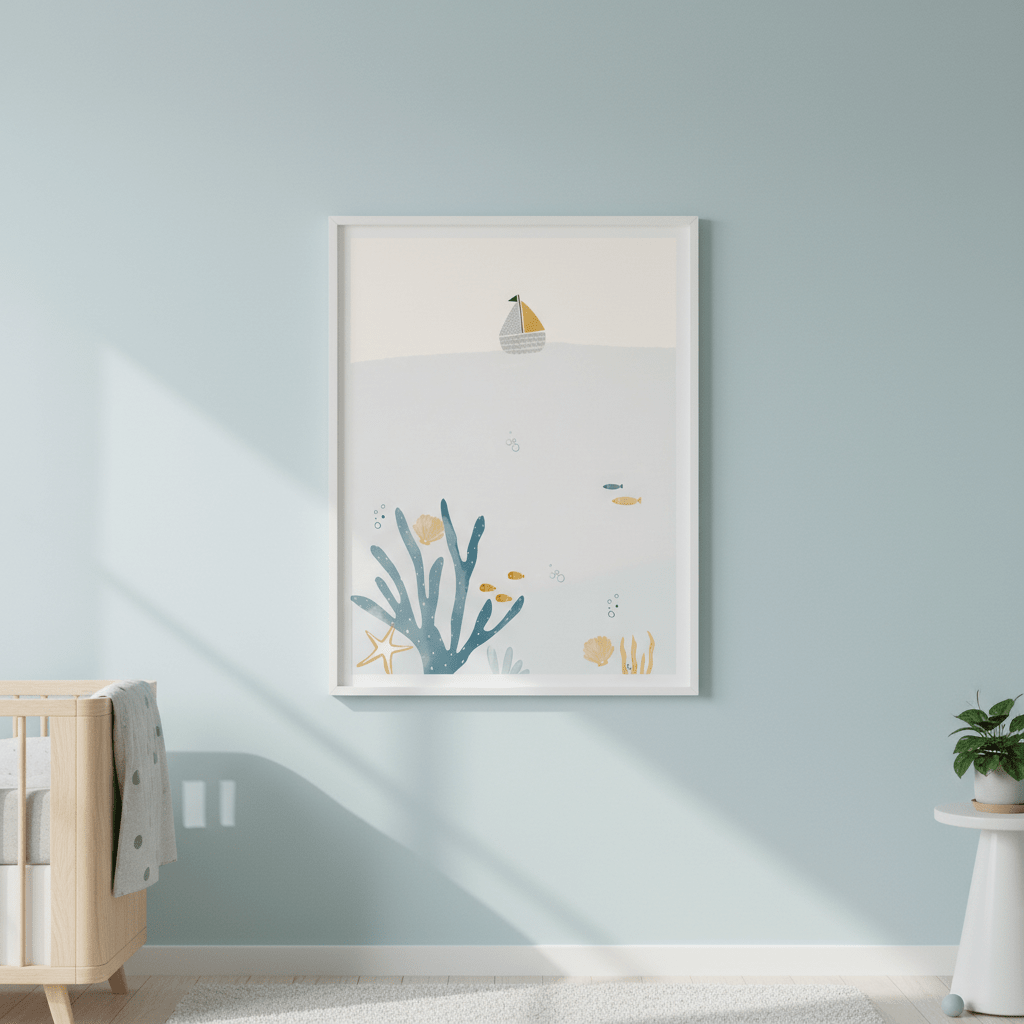 Sailing Boat by Menina Lisboa wall - art - picture - poster