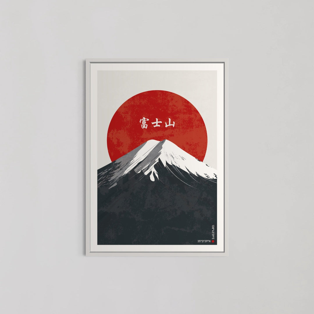 Sakura Mount Fuji Japanese Wall Art - Style My Wall