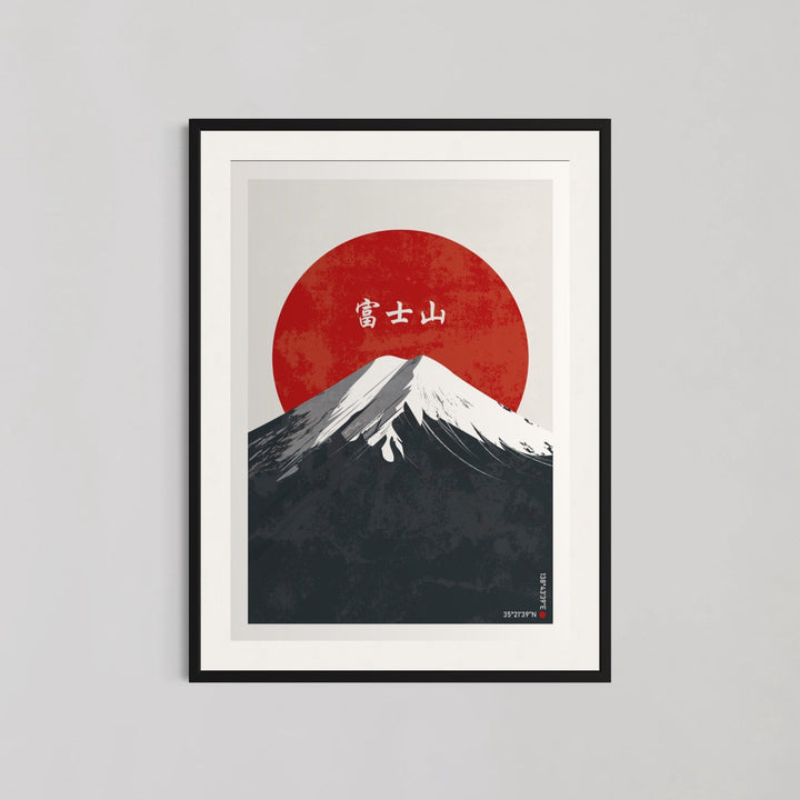 Sakura Mount Fuji Japanese Wall Art - Style My Wall