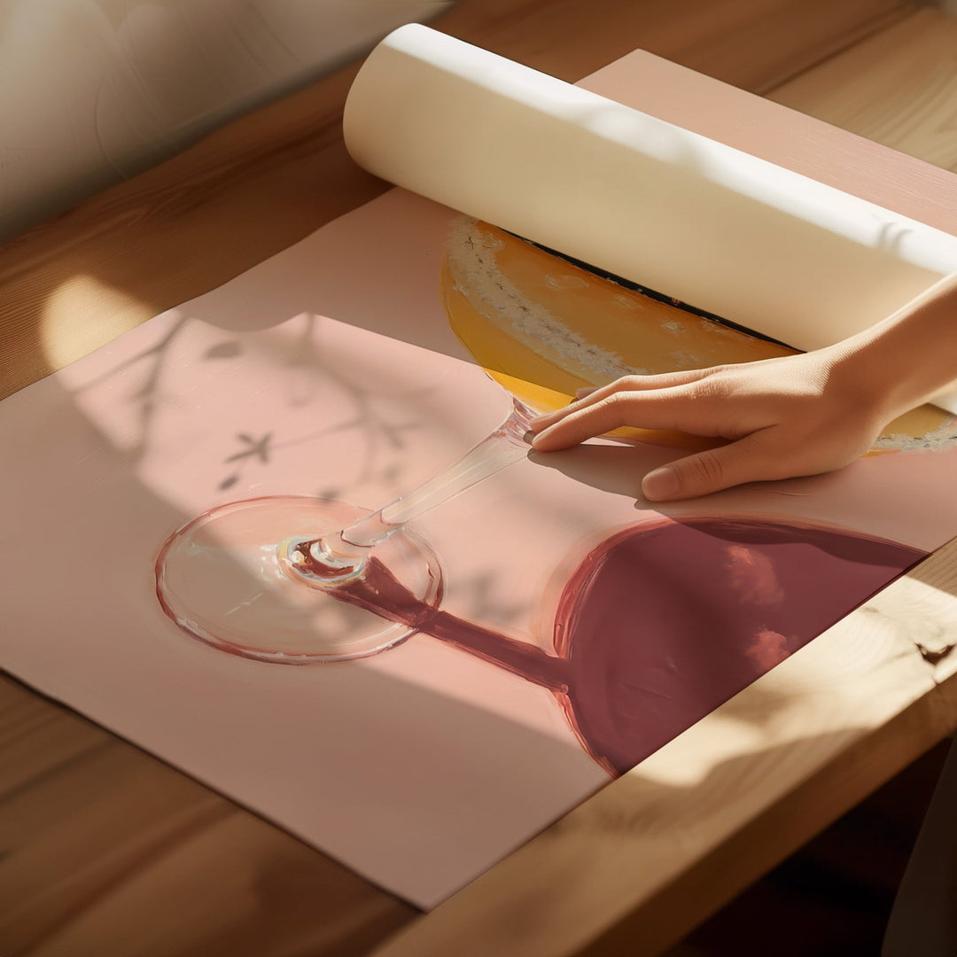 Salt Rim Margarita Dreams Set of 2 Prints wall - art - picture - poster