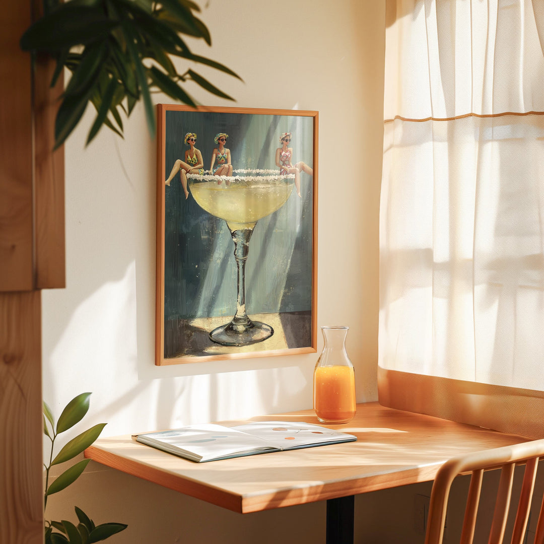 Salt Rim Society wall - art - picture - poster