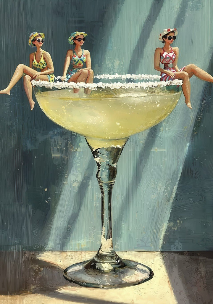 salt rim society print frame