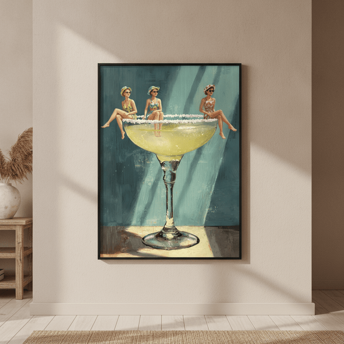 Salt Rim Society | Art & Canvas Print