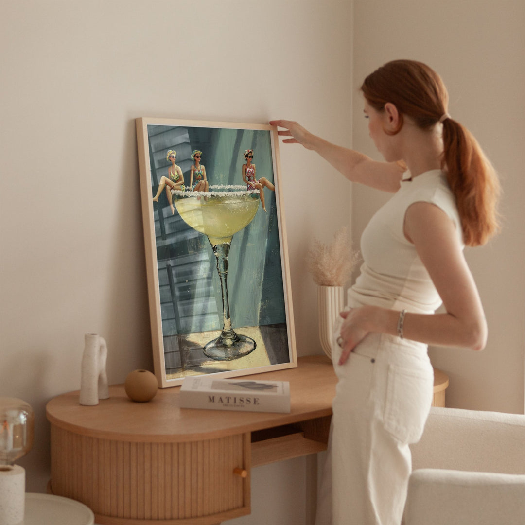 Salt Rim Society wall - art - picture - poster