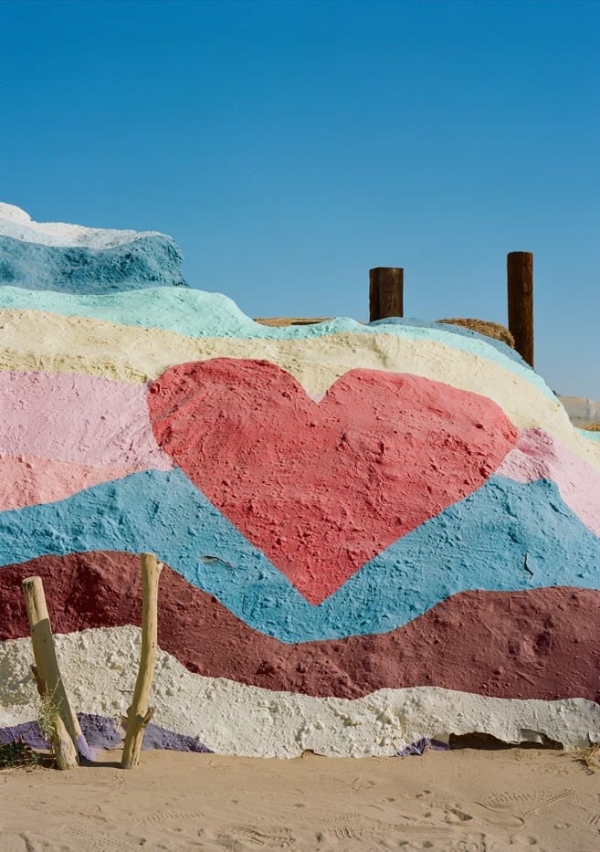 Salvation Mountain Heart  By Bethany Young
