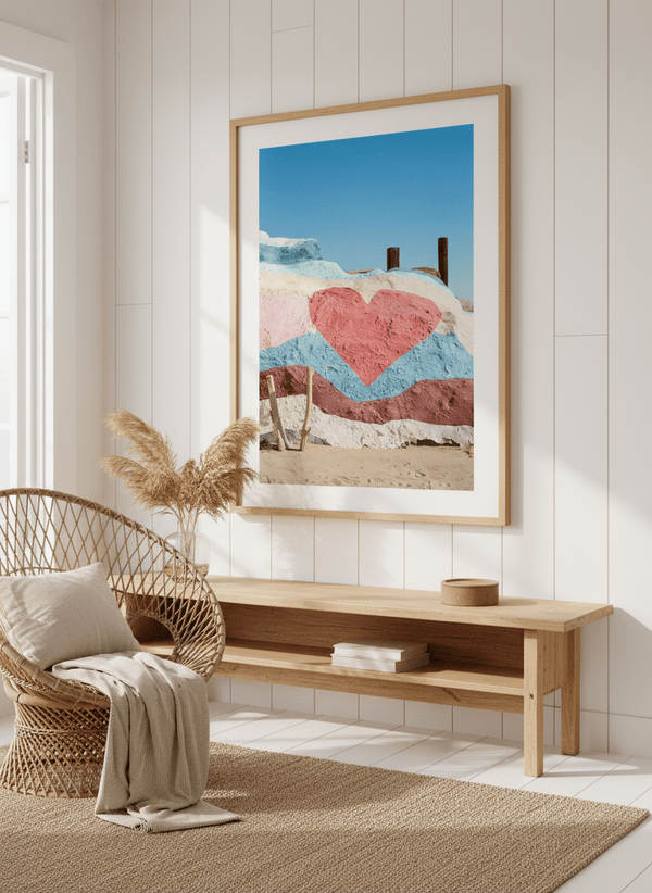 Salvation Mountain Heart  By Bethany Young