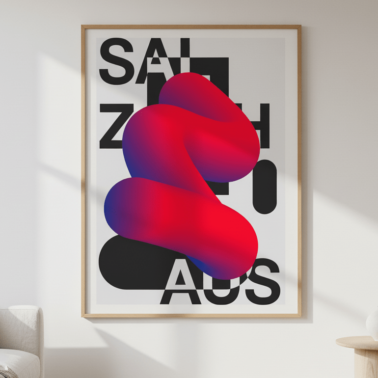 Salzhaus by Jerome Bizien wall - art - picture - poster