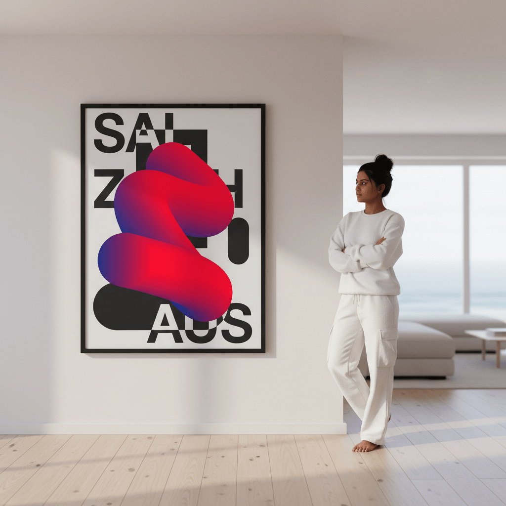 Salzhaus by Jerome Bizien wall - art - picture - poster