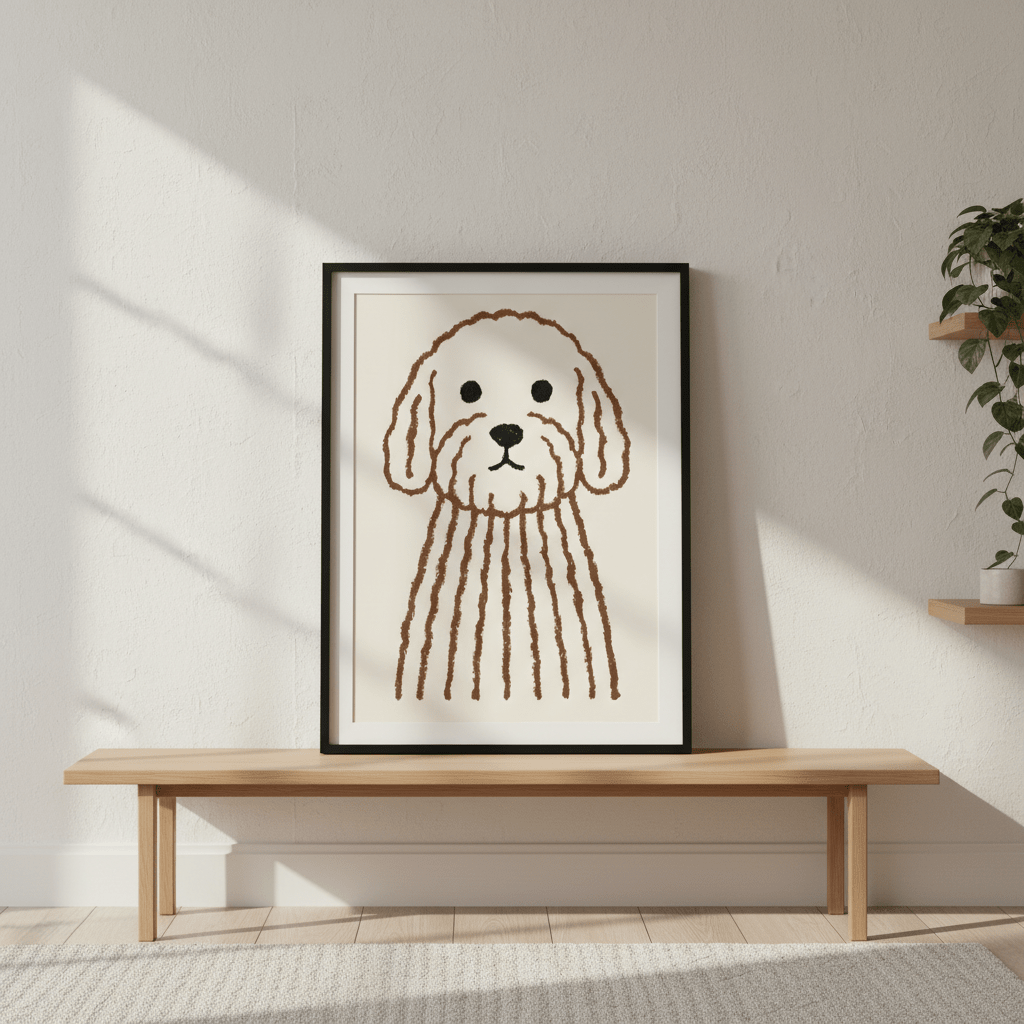 Sam by Silvia Visscher wall - art - picture - poster