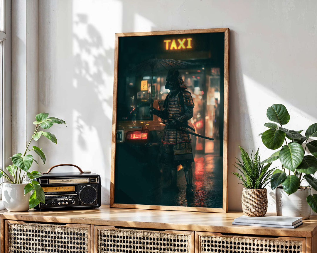 Samurai City Rush Wall Art wall - art - picture - poster
